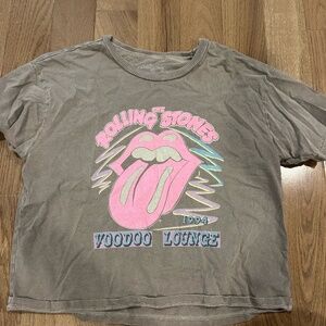 Grey Rolling Stones Graphic Tee Size S